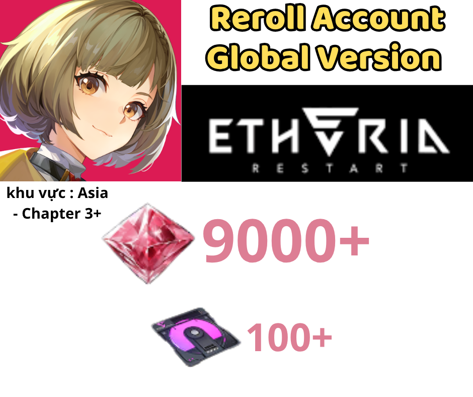 [GLOBAL - ASIA] 9000+ Gem Etheria: Restart